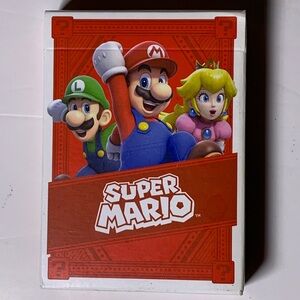 Nintendo Red and White Super Mario Card Game